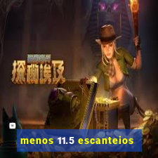 menos 11.5 escanteios